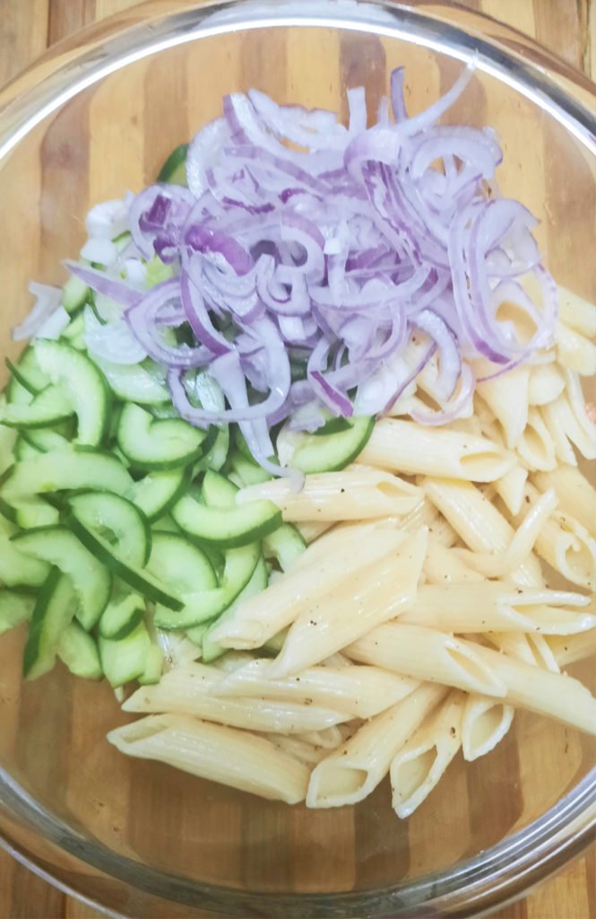 Creamy Cucumber Pasta Salad Recipe